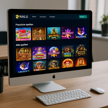 Nalu Casino - Desktop Platform Design - Nederlandse Interface